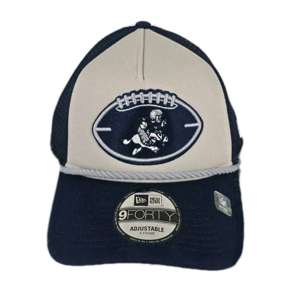 Dallas Cowboys New Era 2024 NFL Historic Sideline 9Forty A Frame Adjustable Hat
